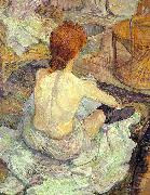 La Toilette  Henri  Toulouse-Lautrec